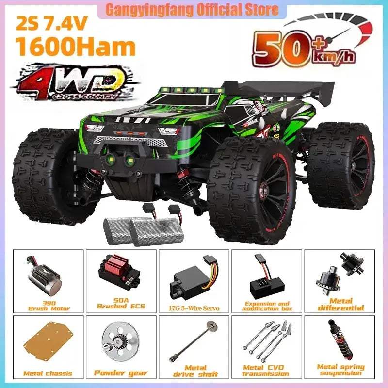 High Speed Brushless 4WD RC Car Off Road Drift Ready - Image 14