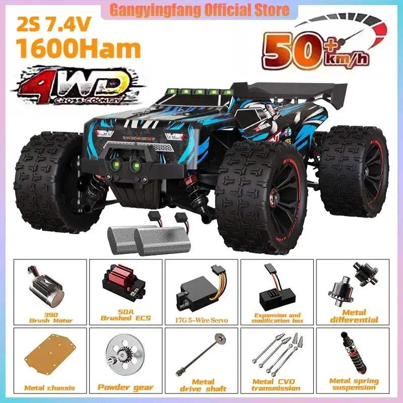 High Speed Brushless 4WD RC Car Off Road Drift Ready - Image 16