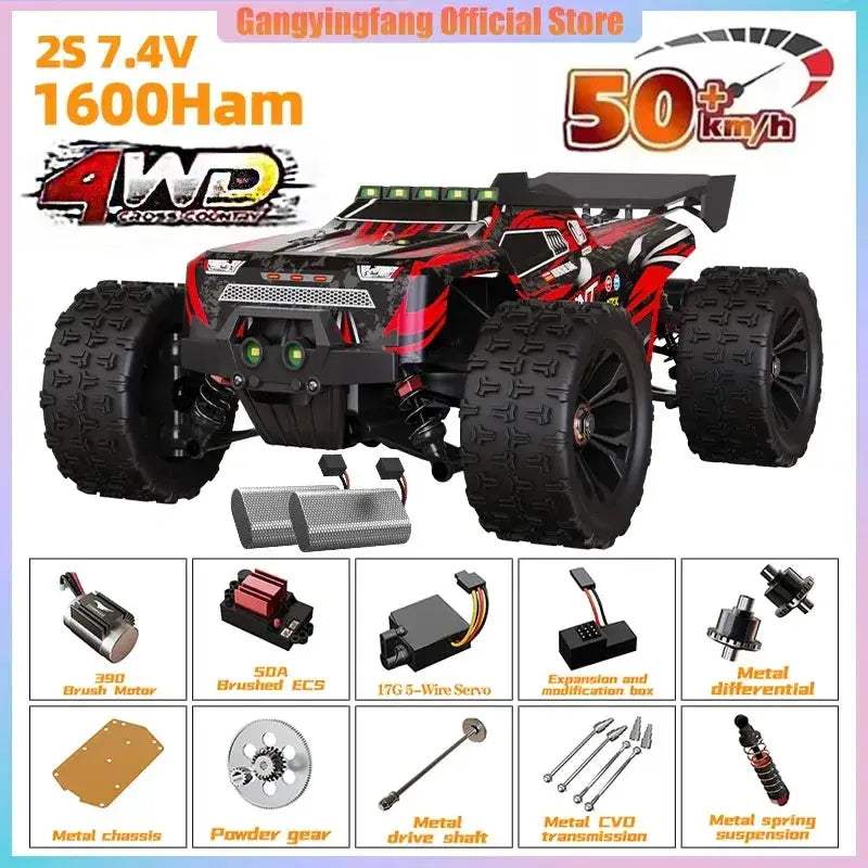 High Speed Brushless 4WD RC Car Off Road Drift Ready - Image 18