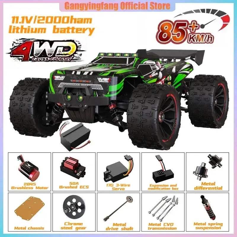 High Speed Brushless 4WD RC Car Off Road Drift Ready - Image 8