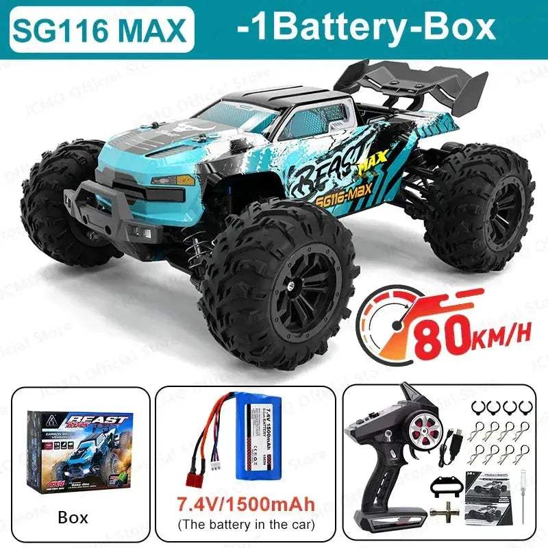 High Speed Brushless RC Car 4WD Off Road Professional Racing - Image 11