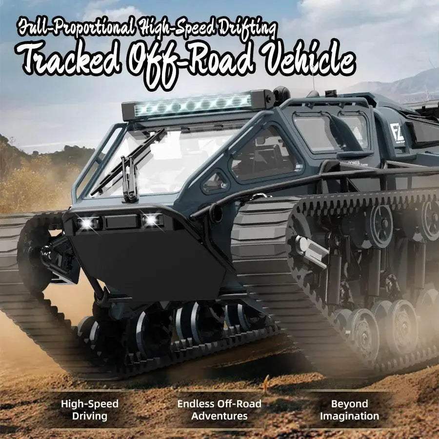 High Speed Full Scale Remote Control Tank Drifting For Kids - Image 2