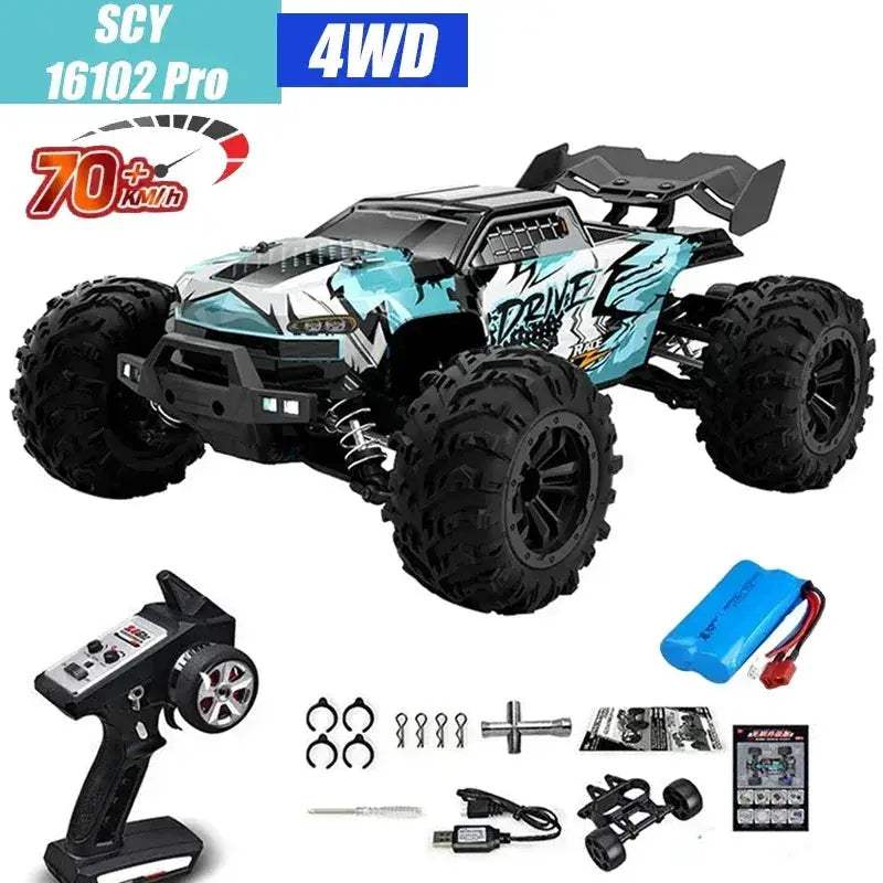 High Speed RC Car Brushless 4WD Off Road Drift Pro - Image 9