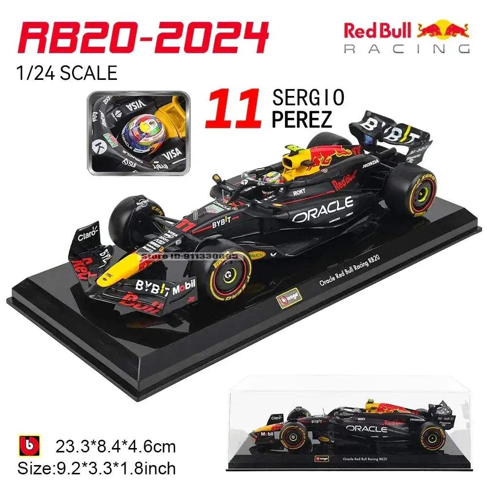 Highly Detailed Diecast F1 Car 1 24 Red Bull RB19 - Image 7