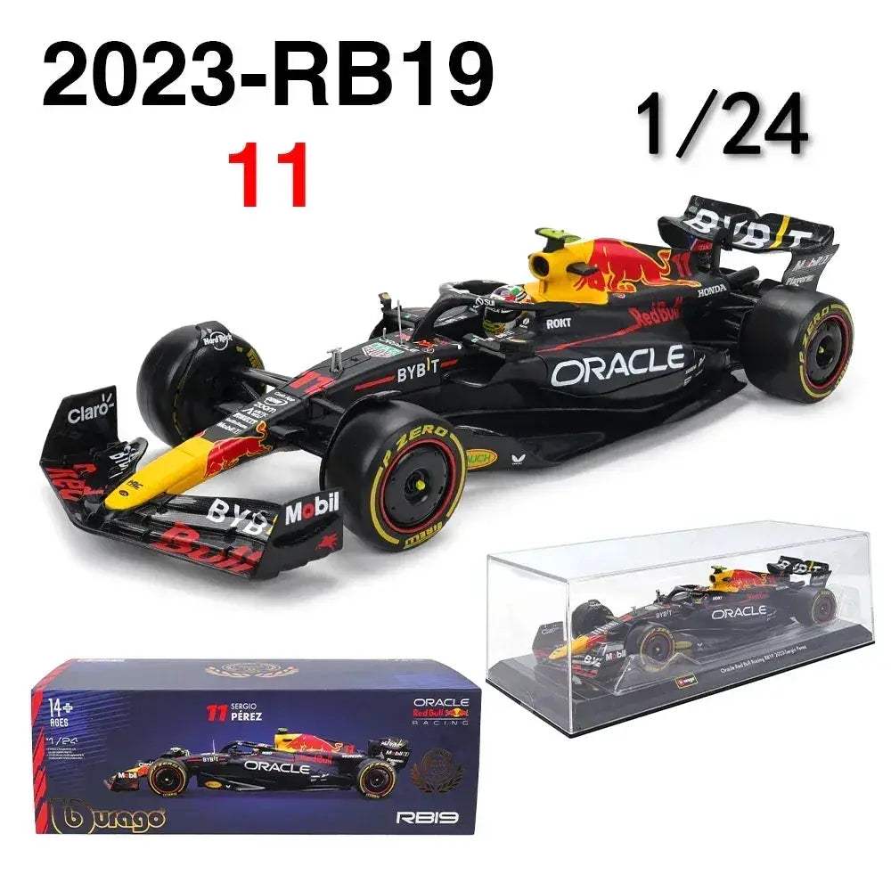 Highly Detailed Diecast F1 Car 1 24 Red Bull RB19 - Image 9