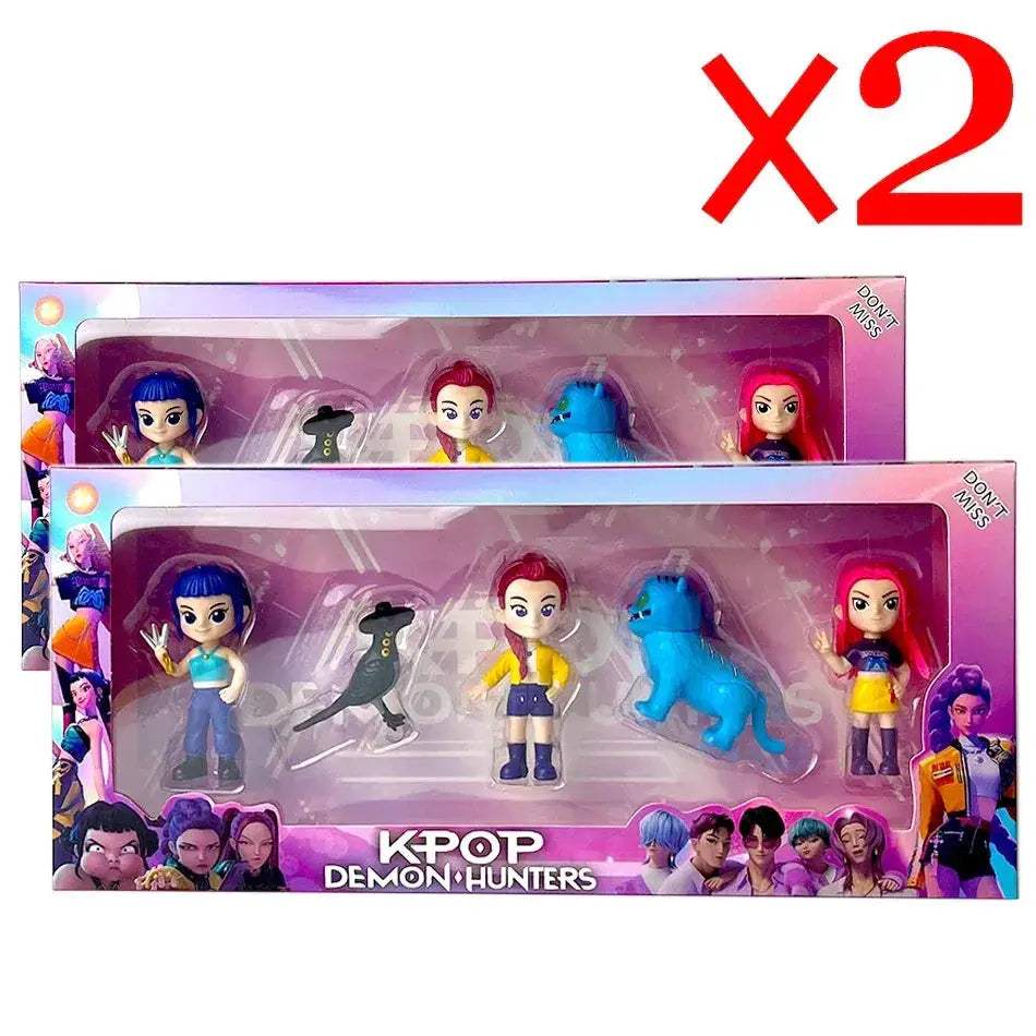 Kpop Demon Hunters Action Figures 6 Piece Gift Set - Image 11
