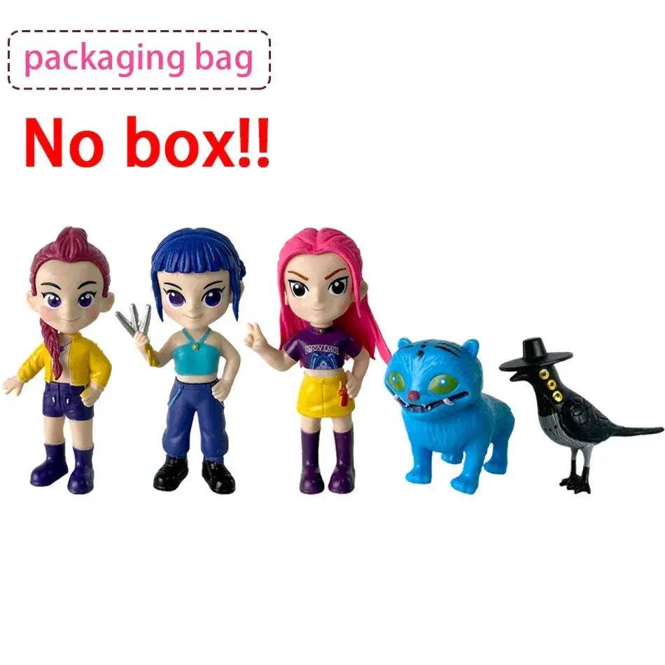 Kpop Demon Hunters Six Piece Action Figure Set Collectible Gift - Image 17