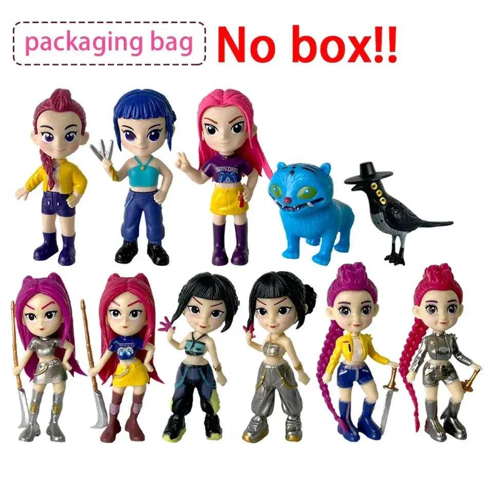 Kpop Demon Hunters Six Piece Action Figure Set Collectible Gift - Image 20