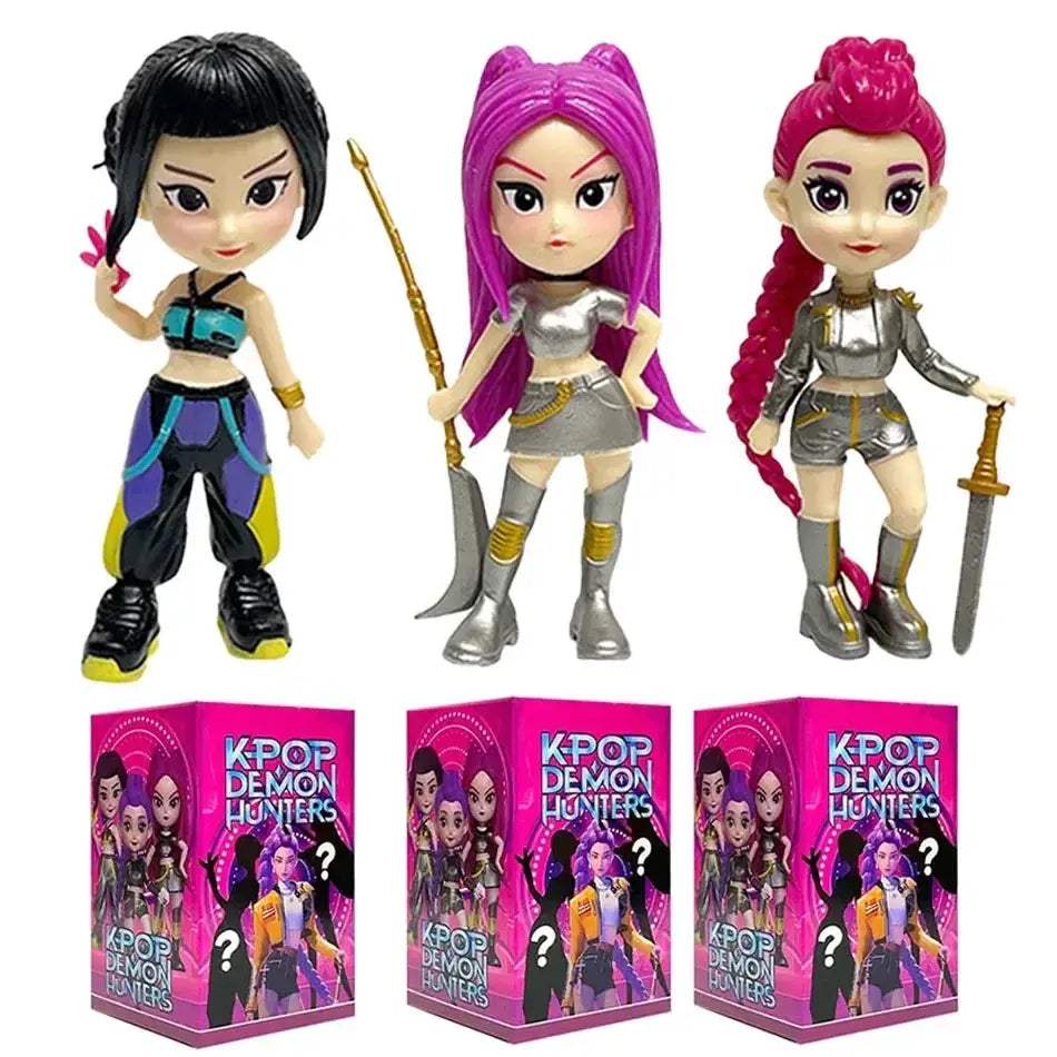 Anime Figure Kawaii Demon Hunters Box Gift For Kids - Image 29