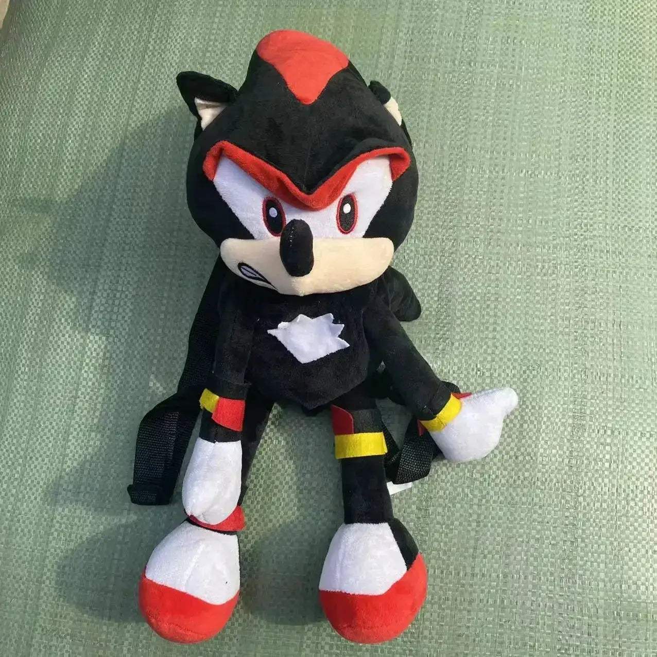 Sonic Plush Backpack 3D Hedgehog Cute School Bag Large Capacity - Image 3