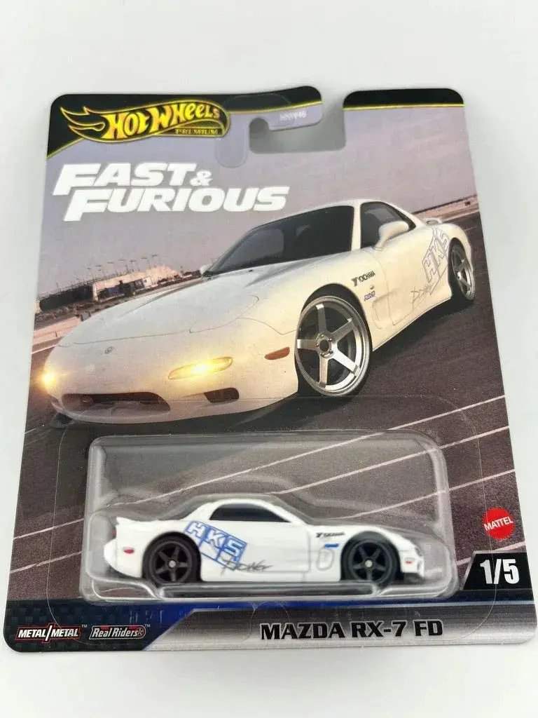 Hot Wheels Fast Furious Five Car Set With Film Liveries - Image 5