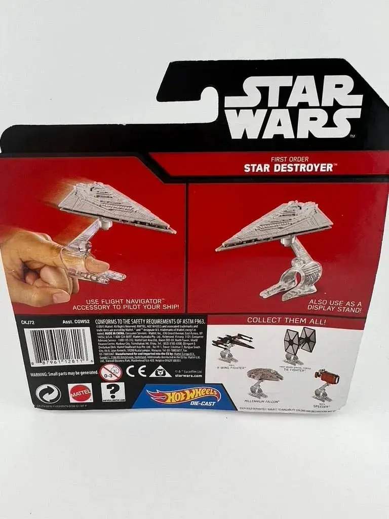 Hot Wheels First Order Star Destroyer Die Cast Detail - Image 4