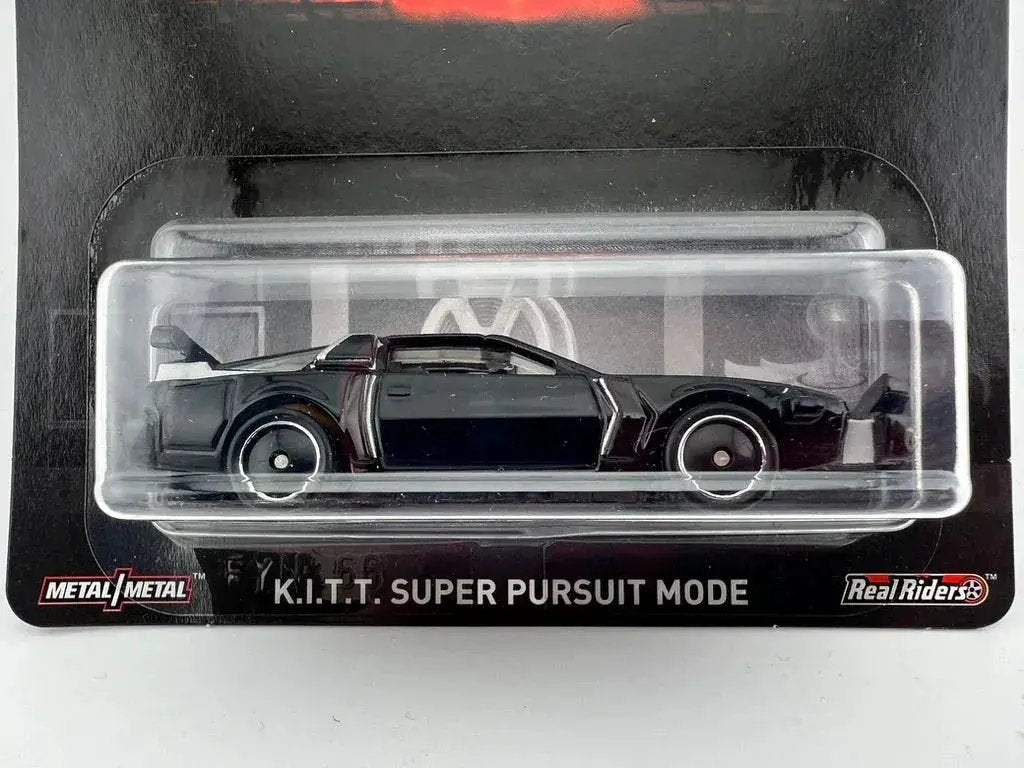 Hot Wheels KITT Knight Rider Super Pursuit Mode Real Riders - Image 2