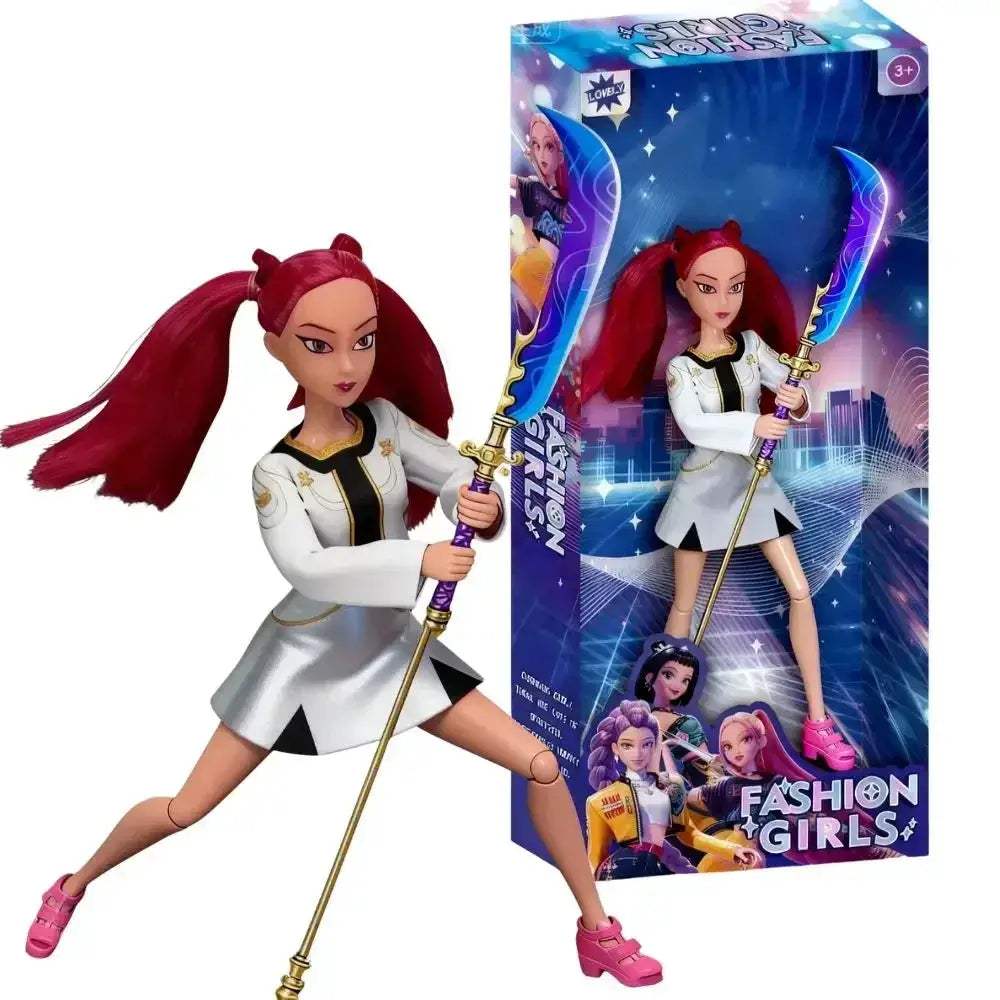 Hunting Witch Kpop Dolls Set Rumii Mira Zoe PVC Figures - Image 3