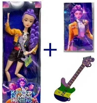 Hunting Witch Kpop Dolls Set Rumii Mira Zoe PVC Figures - Image 5