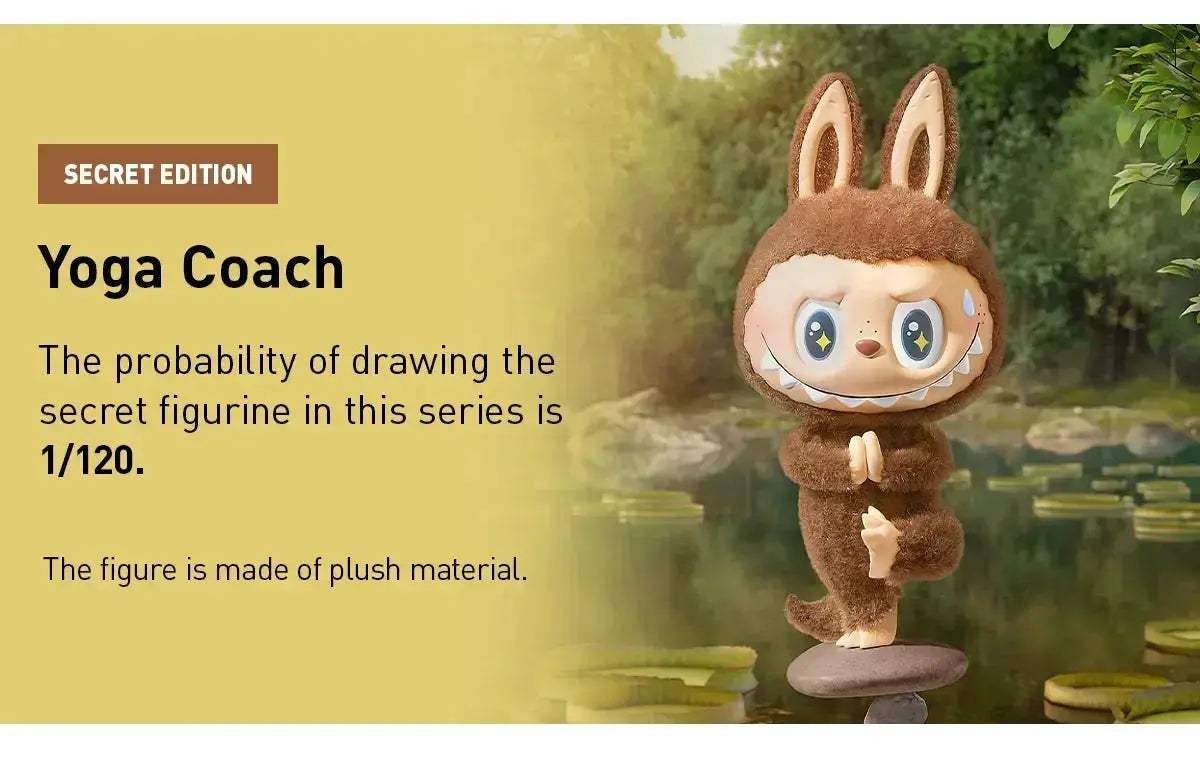 [In Stock] POPMART Labubu Lazy Yoga Series Figures Blind Box (SEALED) - Image 5