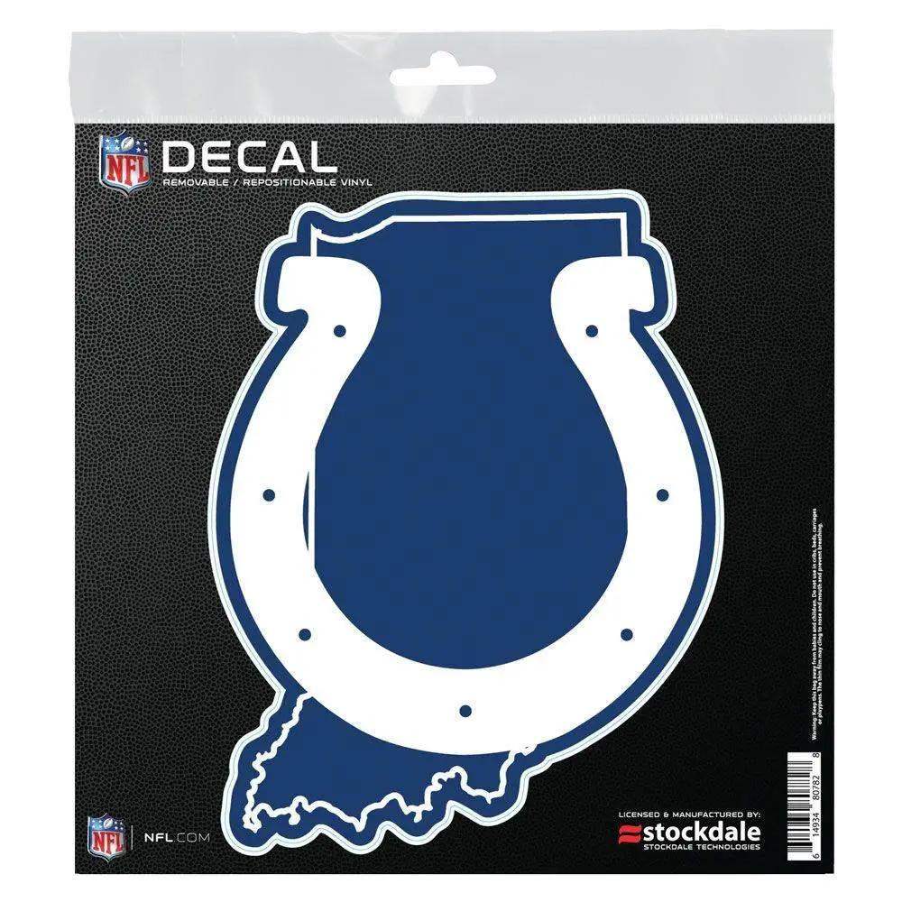 Indianapolis Colts 6x6 All Surface State Shape Decal