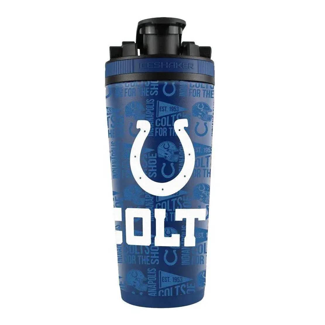 Indianapolis Colts Ice Shaker 26Oz Stainless Steel Bottle