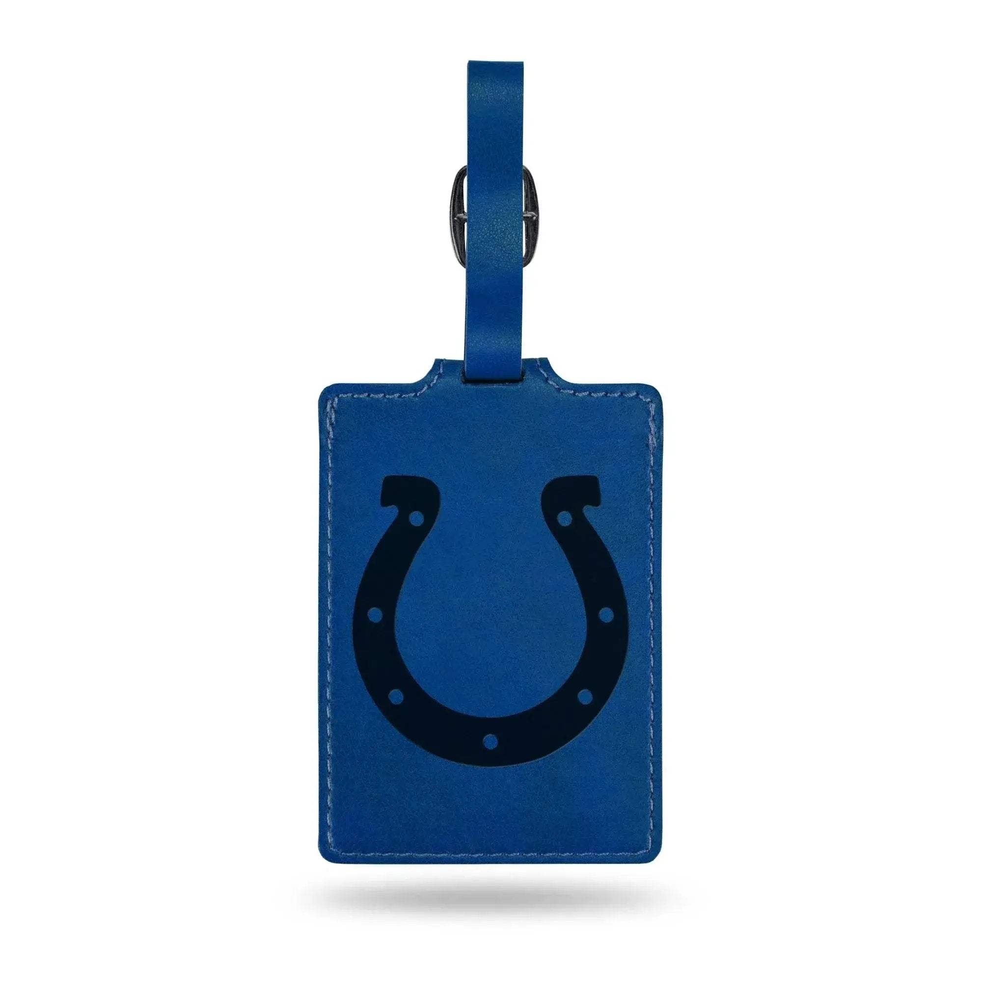 Indianapolis Colts Luggage Tag Laser Engraved with Clip