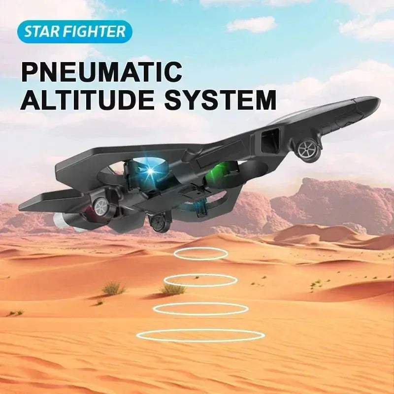 Indoor RC Drone With Colorful LED Lights For Safe Fun