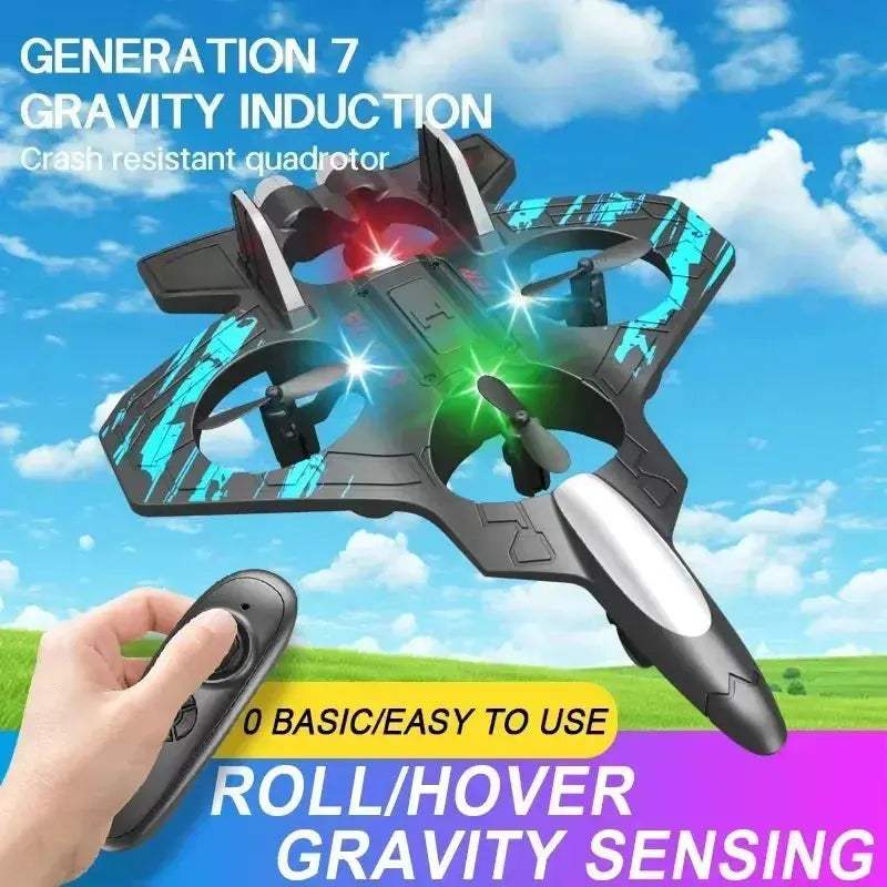 Indoor RC Drone With Colorful LED Lights For Safe Fun - Image 3