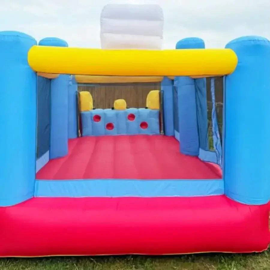 Inflatable Bounce House Dual Lanes for Outdoor Fun Playtime - Image 6