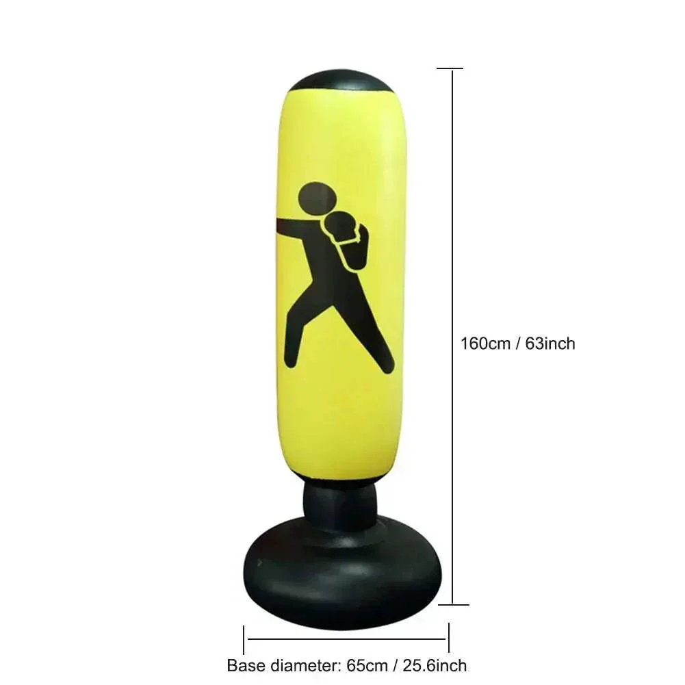 Inflatable Boxing Bag For Adults And Kids Stress Relief - Image 20