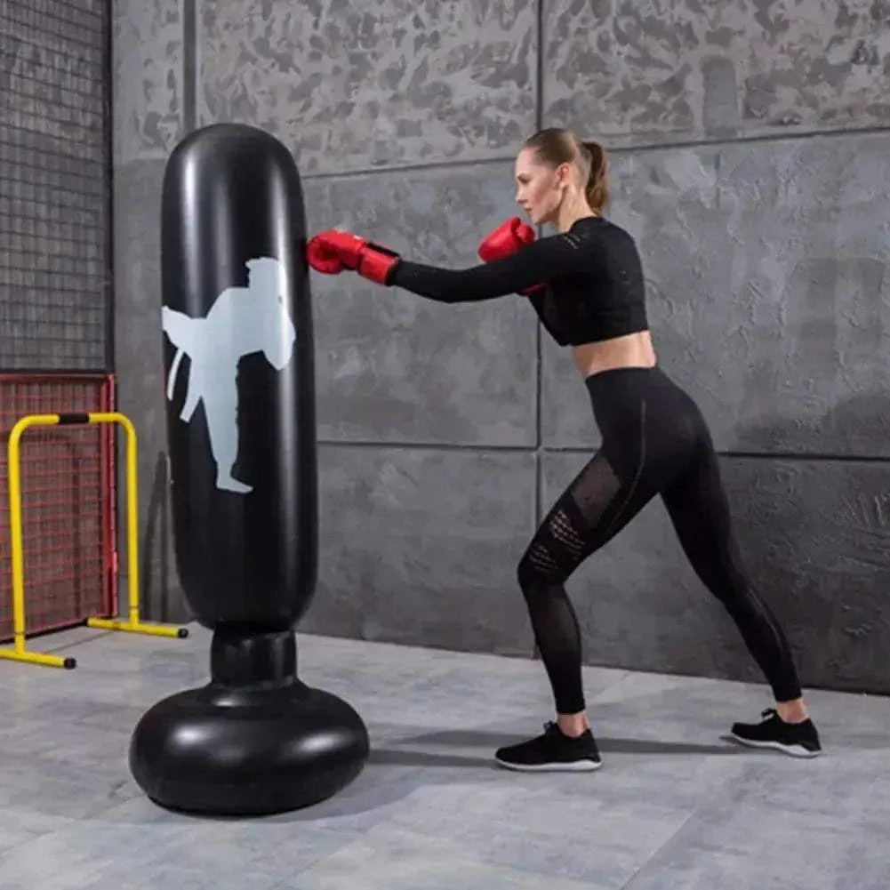 Inflatable Boxing Bag For Adults And Kids Stress Relief - Image 5