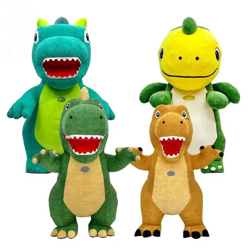 Inflatable Cartoon Dinosaur Costume For Adults Cosplay Mascot