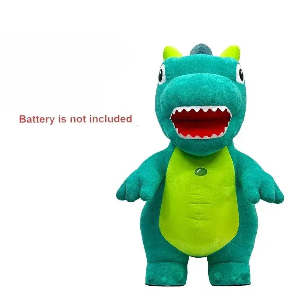 Inflatable Cartoon Dinosaur Costume For Adults Cosplay Mascot - Image 9
