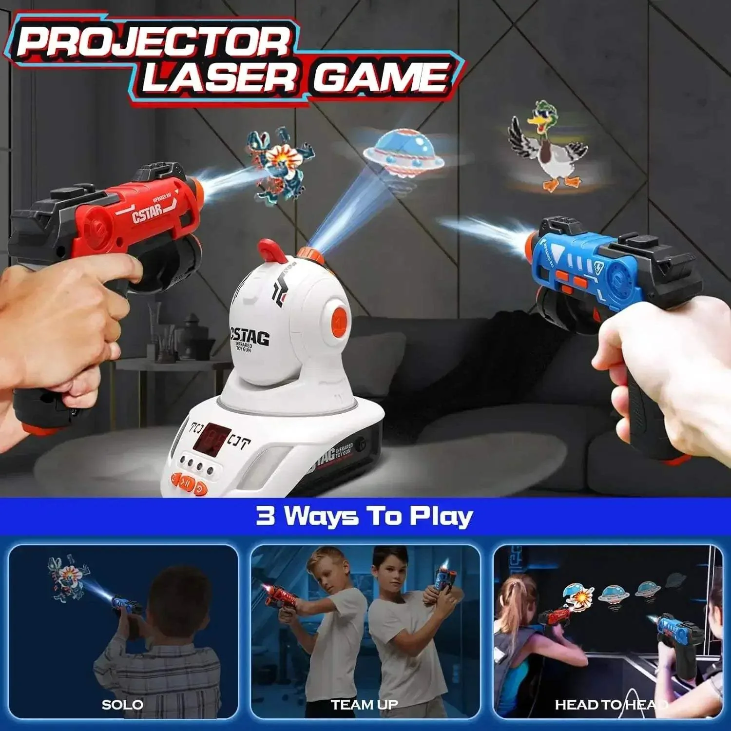 Infrared Laser Tag Duck Hunt Arcade Game For Kids Indoor - Image 3