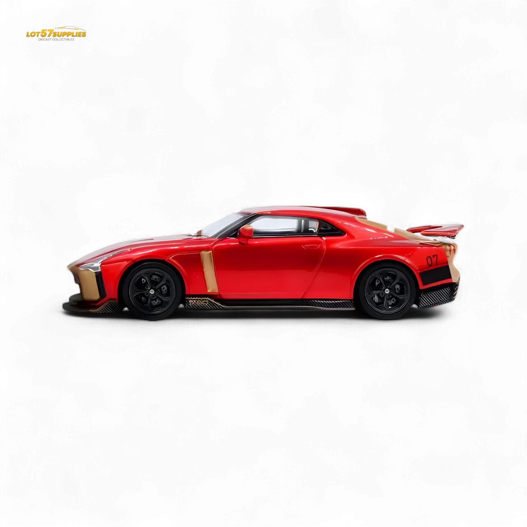 INNO64 Nissan R50 GT-R Red 1:64 - Image 2