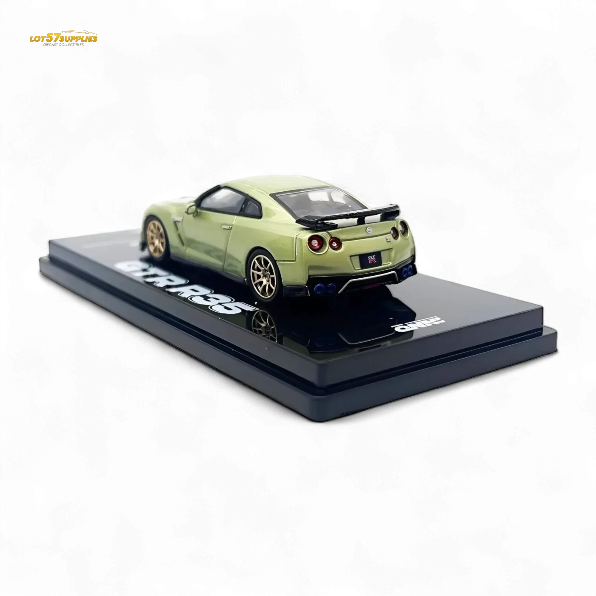 Inno64 Nissan Skyline GT-R R35 Millenium Jade 1:64 - Image 3