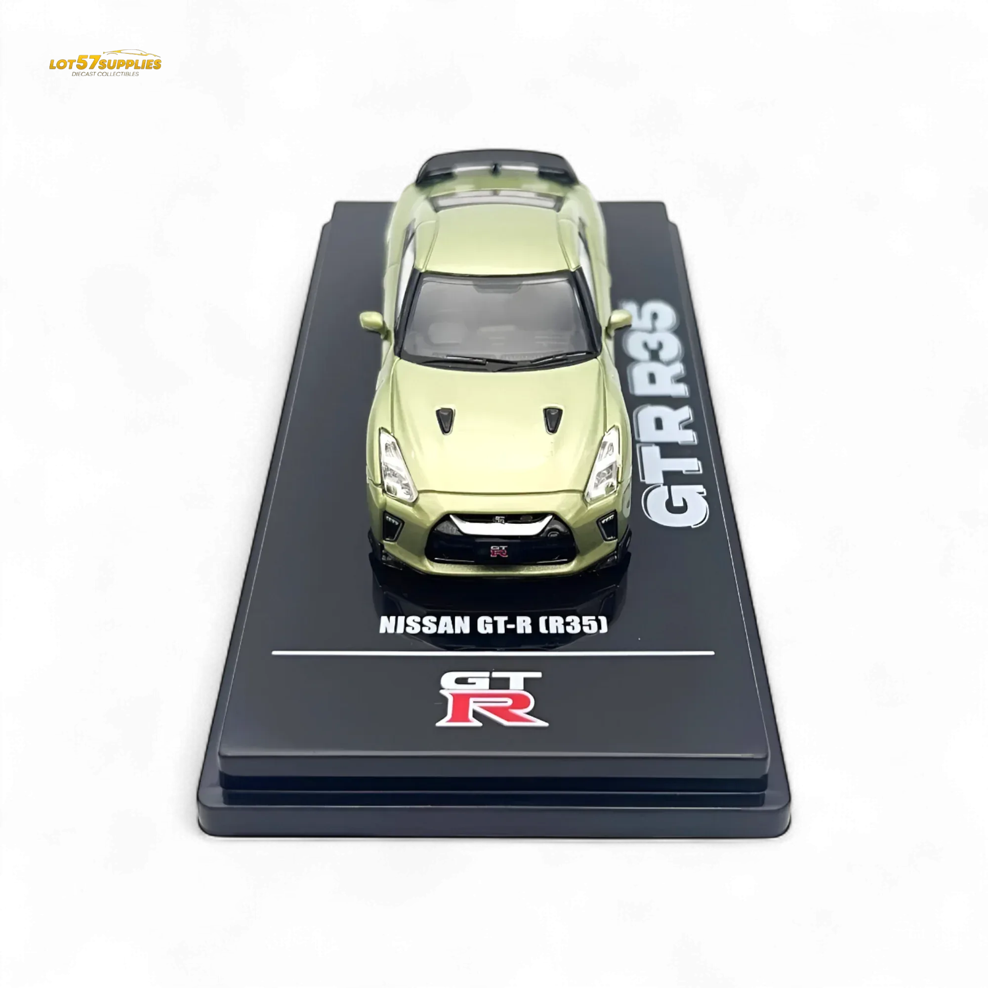 Inno64 Nissan Skyline GT-R R35 Millenium Jade 1:64 - Image 4
