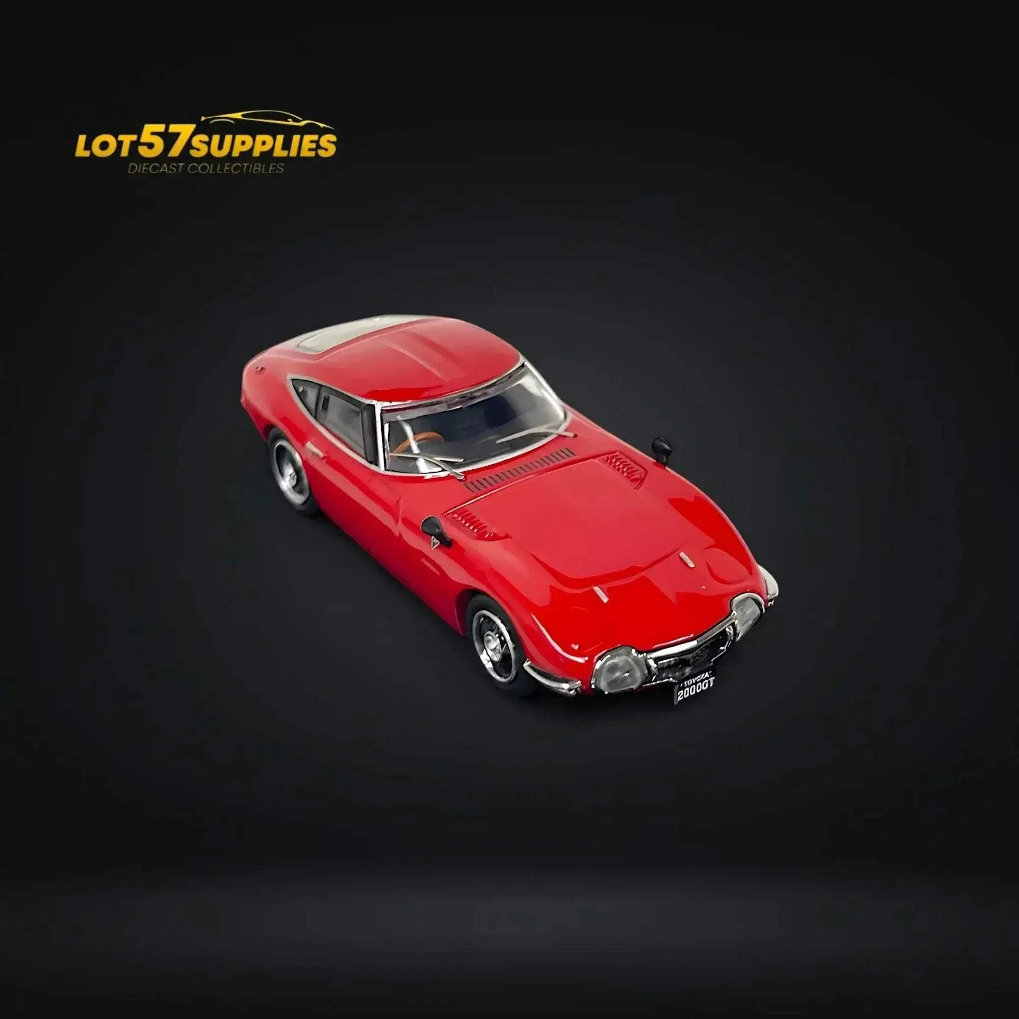 Inno64 Toyota 2000GT Red 1:64 - Image 2