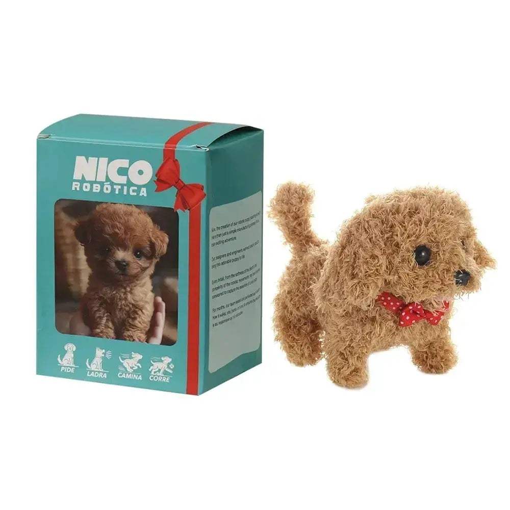 Interactive Plush Dog Toy That Walks And Barks For Kids