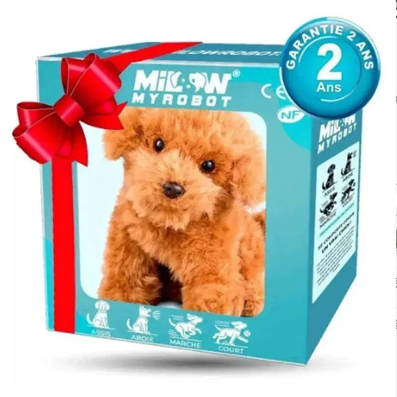 Interactive Plush Walking Dog Toy With Barking Sensor For Kids - Image 8