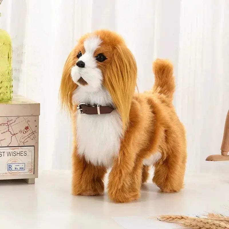Interactive Robot Puppy Plush Toy With Sound Control - Image 12