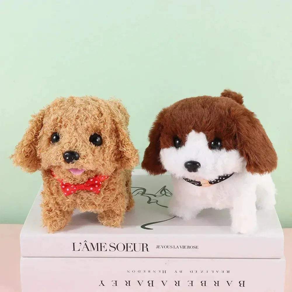 Interactive Walking Realistic Robot Puppy Plush Toy - Image 2