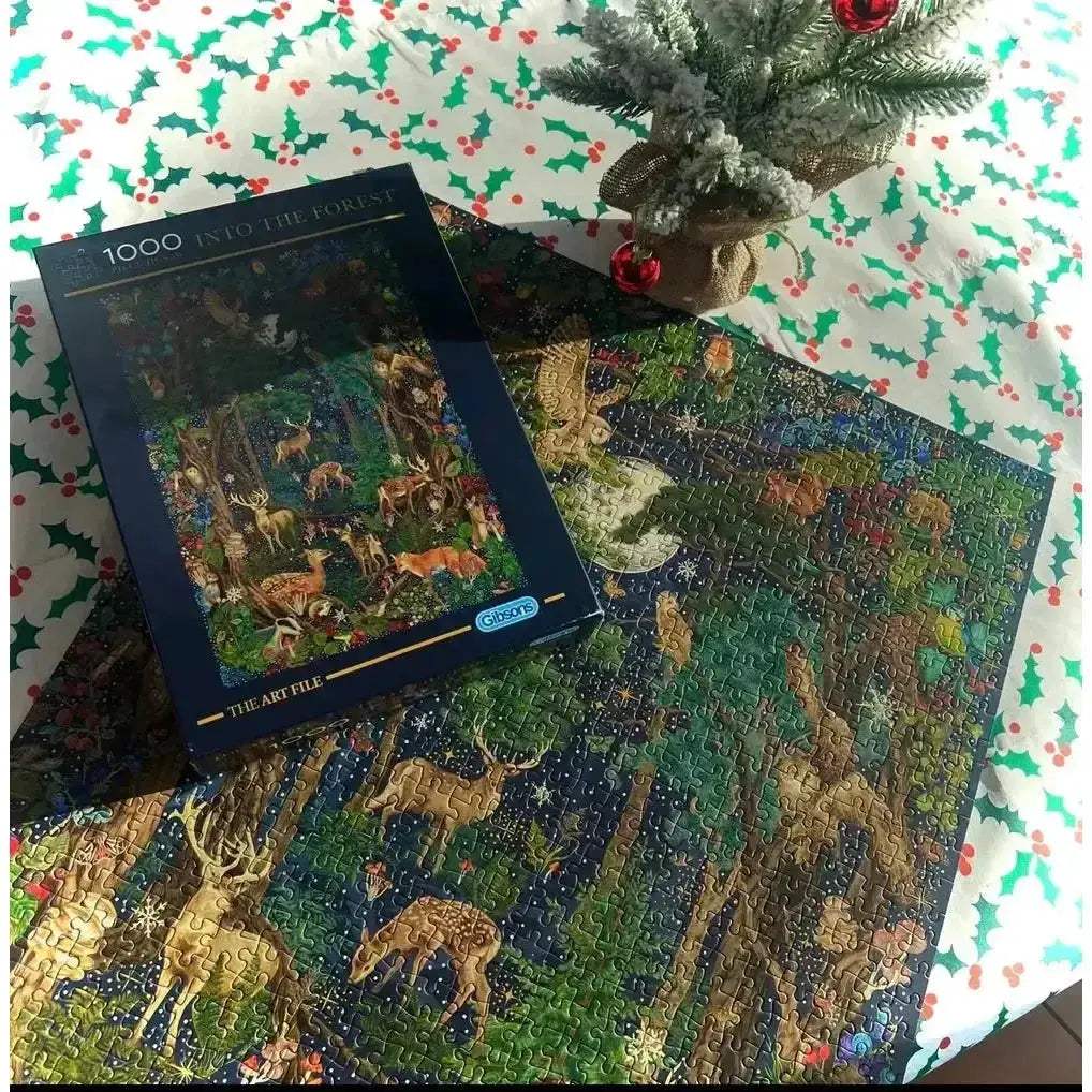Into the Forest 1000 Piece Jigsaw Puzzle Gibsons - Image 3
