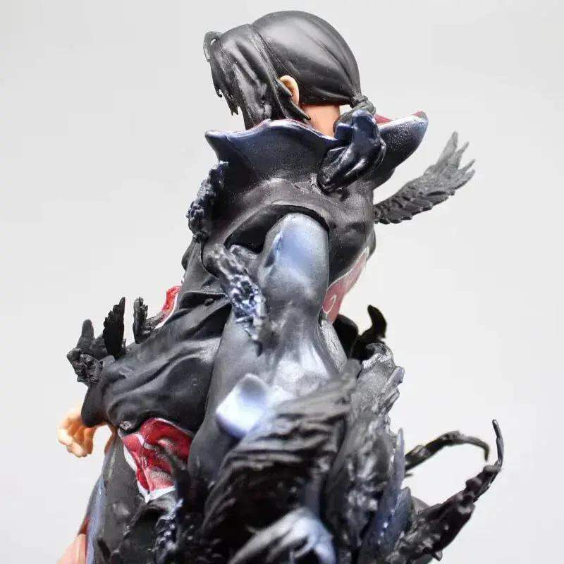 Itachi Uchiha Tsukuyomi Crows Anime Figure, Naruto Shippuden Action Figurines 26 CM - Image 8