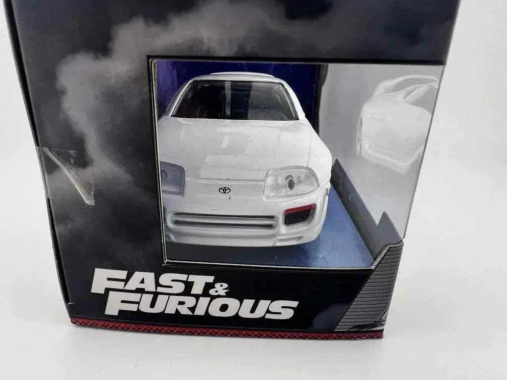 Fast And Furious Toyota Supra Diecast 1 32 Scale White - Image 2