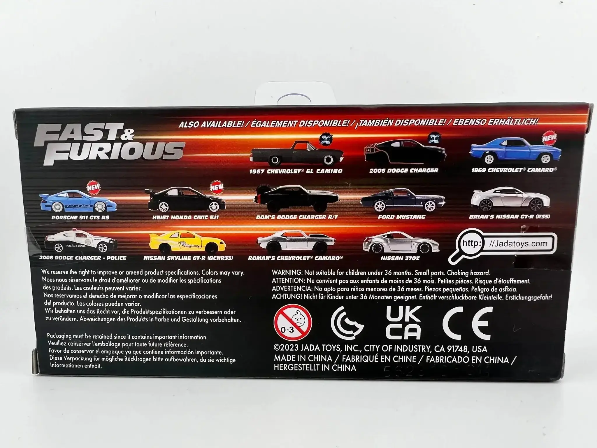 Nissan Skyline GTR R34 Diecast Model Highly Detailed Blue - Image 3