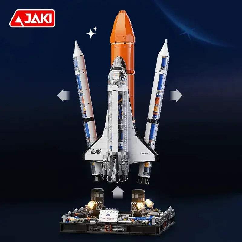 Educational Space Rocket Building Blocks for Adults and Kids - Image 2