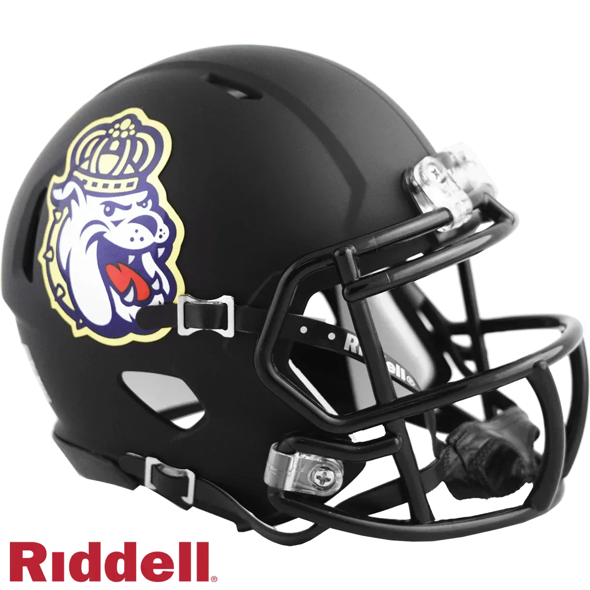 James Madison Dukes Riddell Replica Mini Speed Helmet