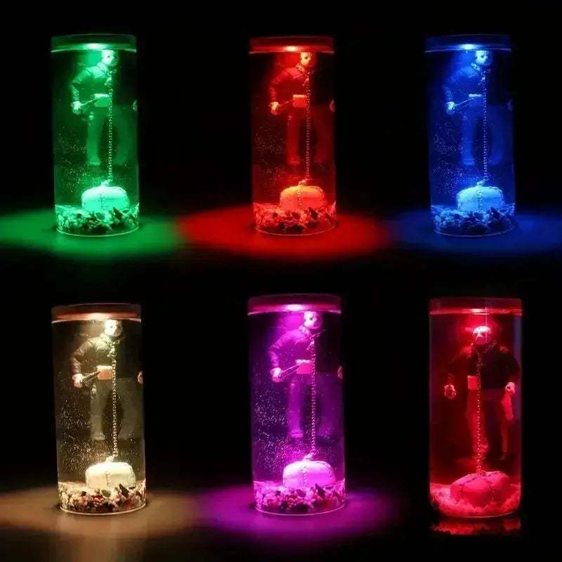 Jason Voorhees Water Lantern LED Night Light Halloween - Image 6