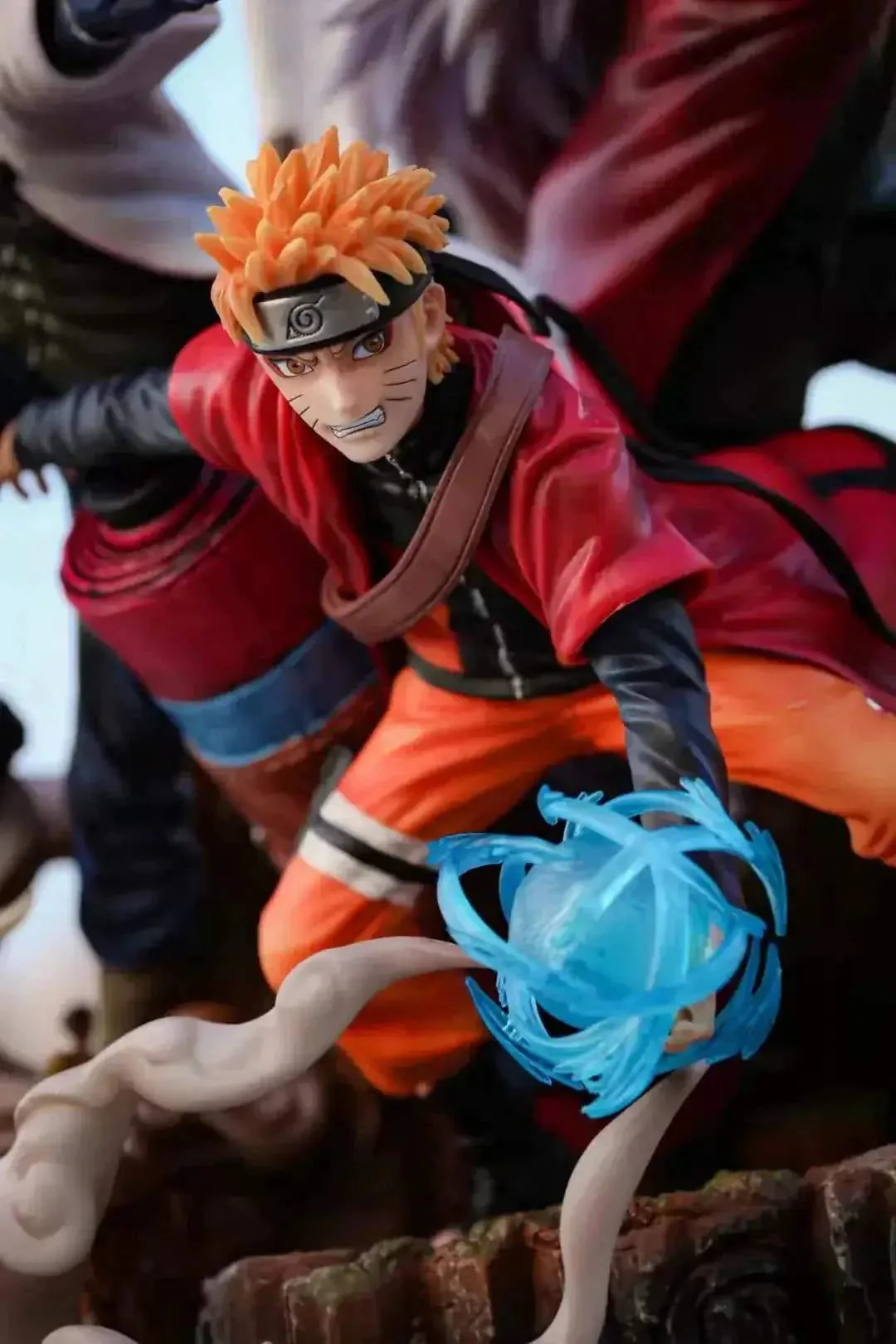 Jiraiya Minato and Naruto Anime Figurines, NARUTO SHIPPUDEN Figures Master and Apprentice Figure 41cm - Image 10