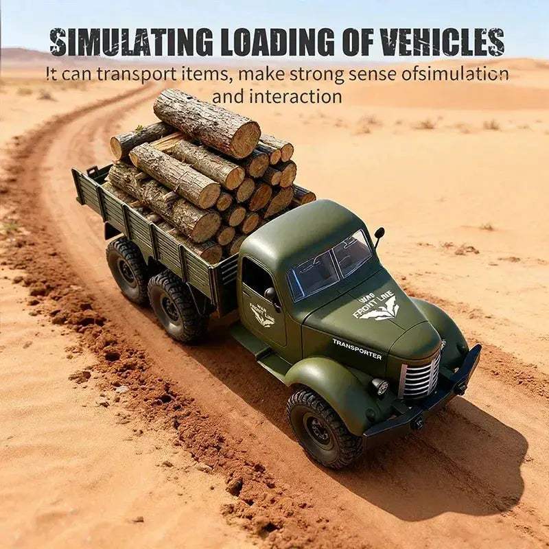 All-Terrain 6x6 RC Truck With Heavy Duty Steel Frame - Image 5