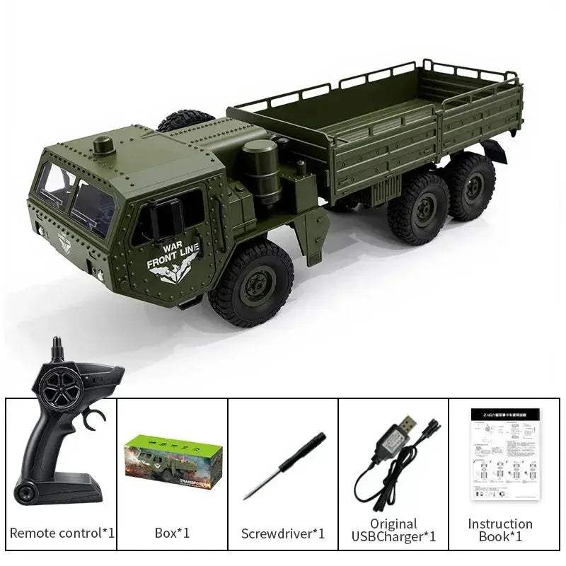 All-Terrain 6x6 RC Truck With Heavy Duty Steel Frame - Image 7