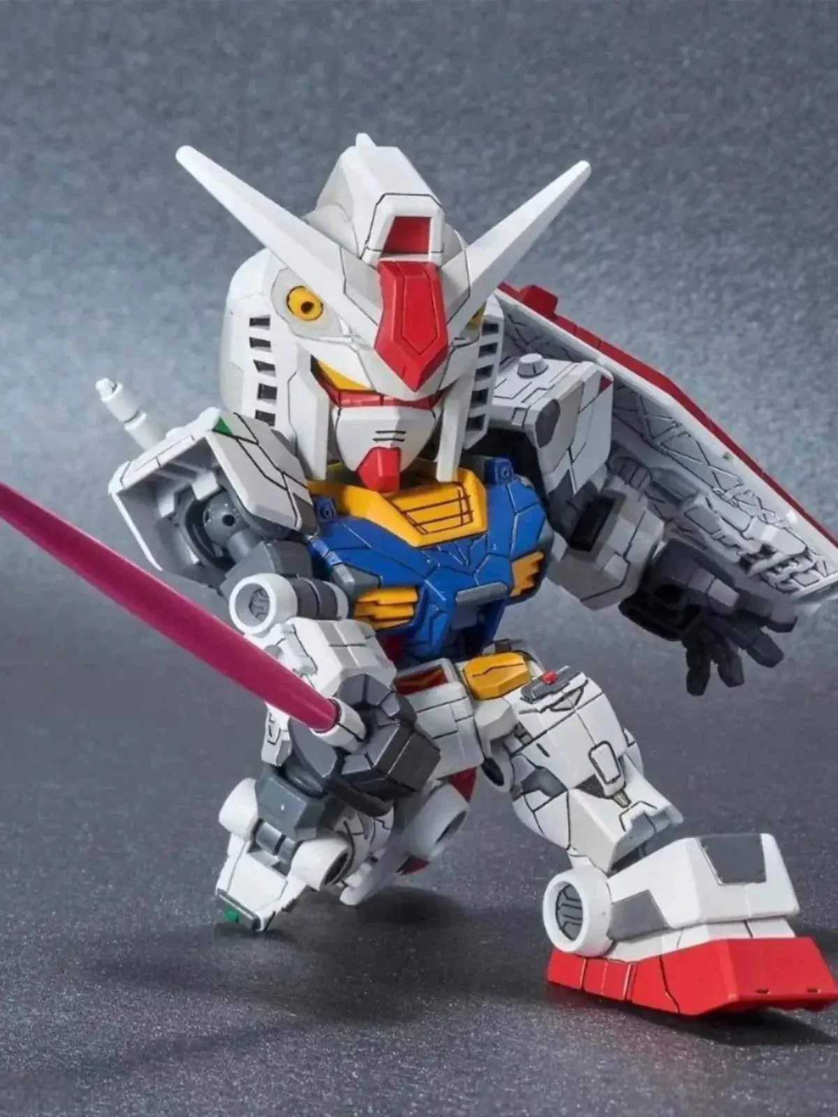 JMS SDCS RX-78F00 Gundam Assembly Model Kit, Mobile Suit Gundam Anime Action Figures Movable Joints Collectible Robot Mecha Kits - Image 2